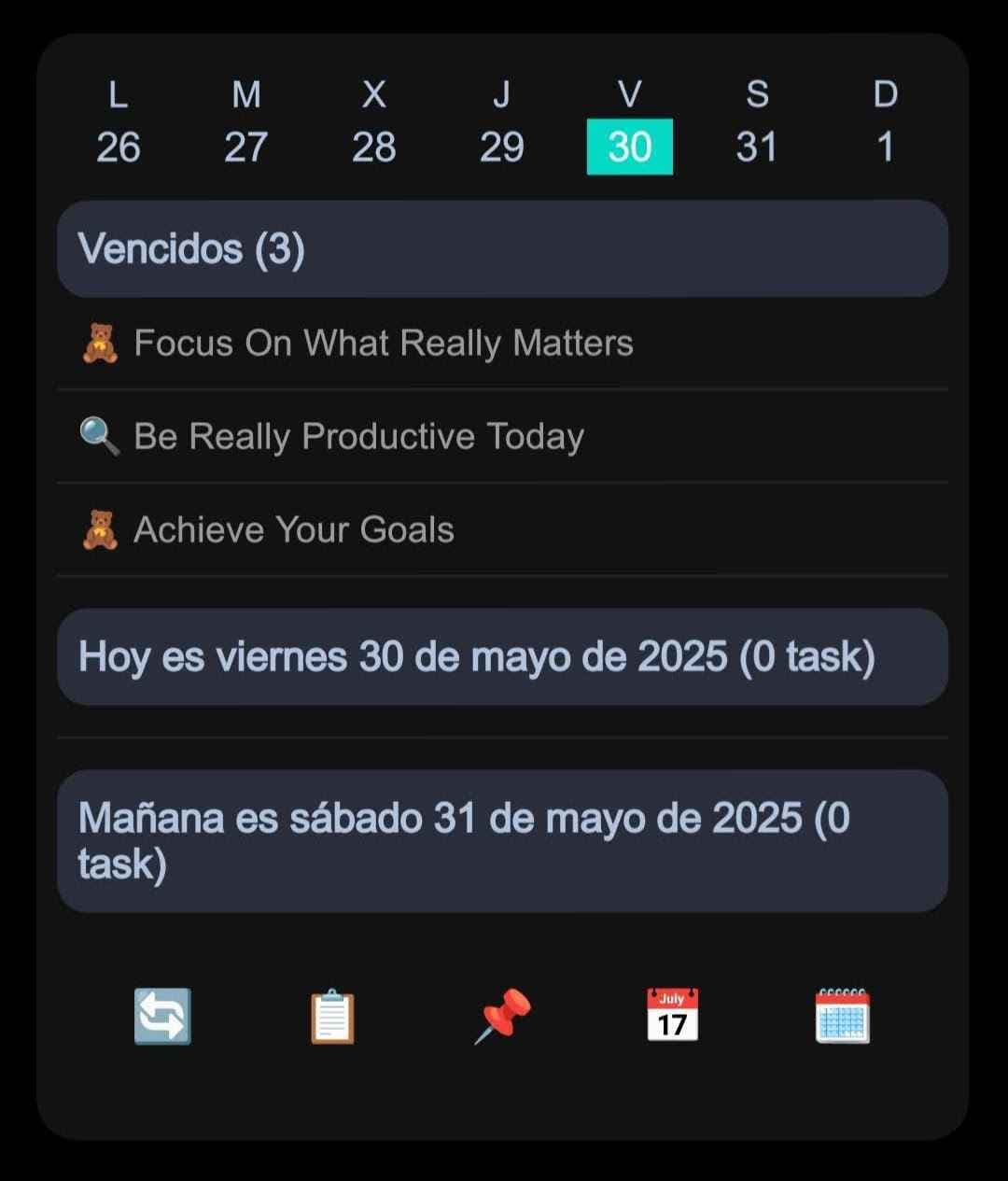 Phone showing the NotiZen Widget on an Android home screen